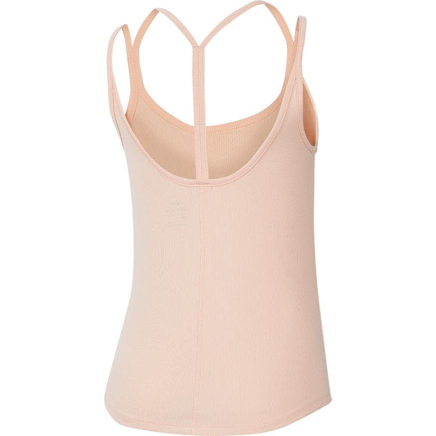 W NK YOGA STRAPPY RIB TANK