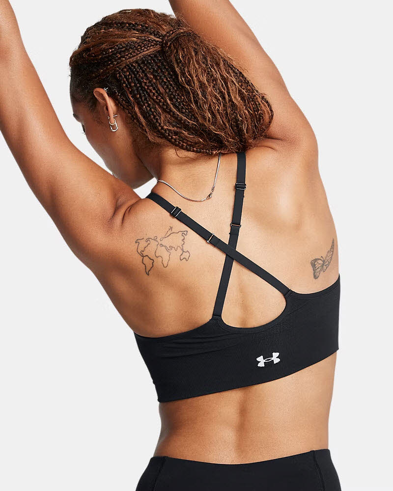 Vanish Seamless Low Bra-BLK