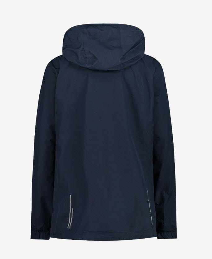 NOS WO. JACKET ZIP HOOD WITH VEN,BL
