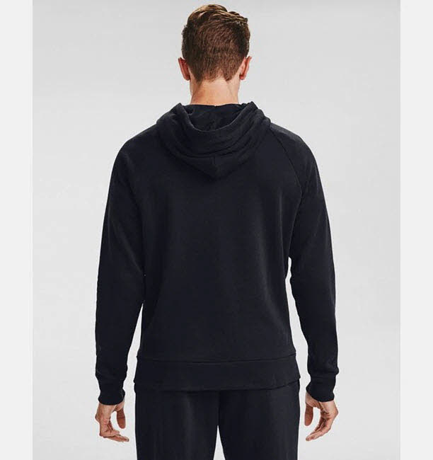 UA Rival Fleece FZ Hoodie,Black