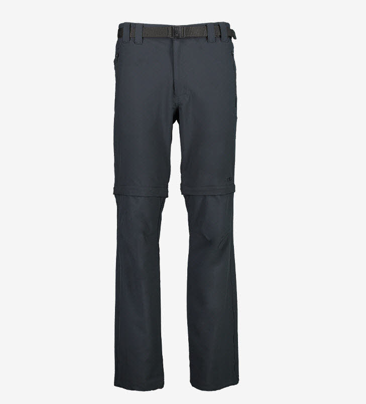NOS MAN LONG PANT ZIP OFF,ANTRACITE