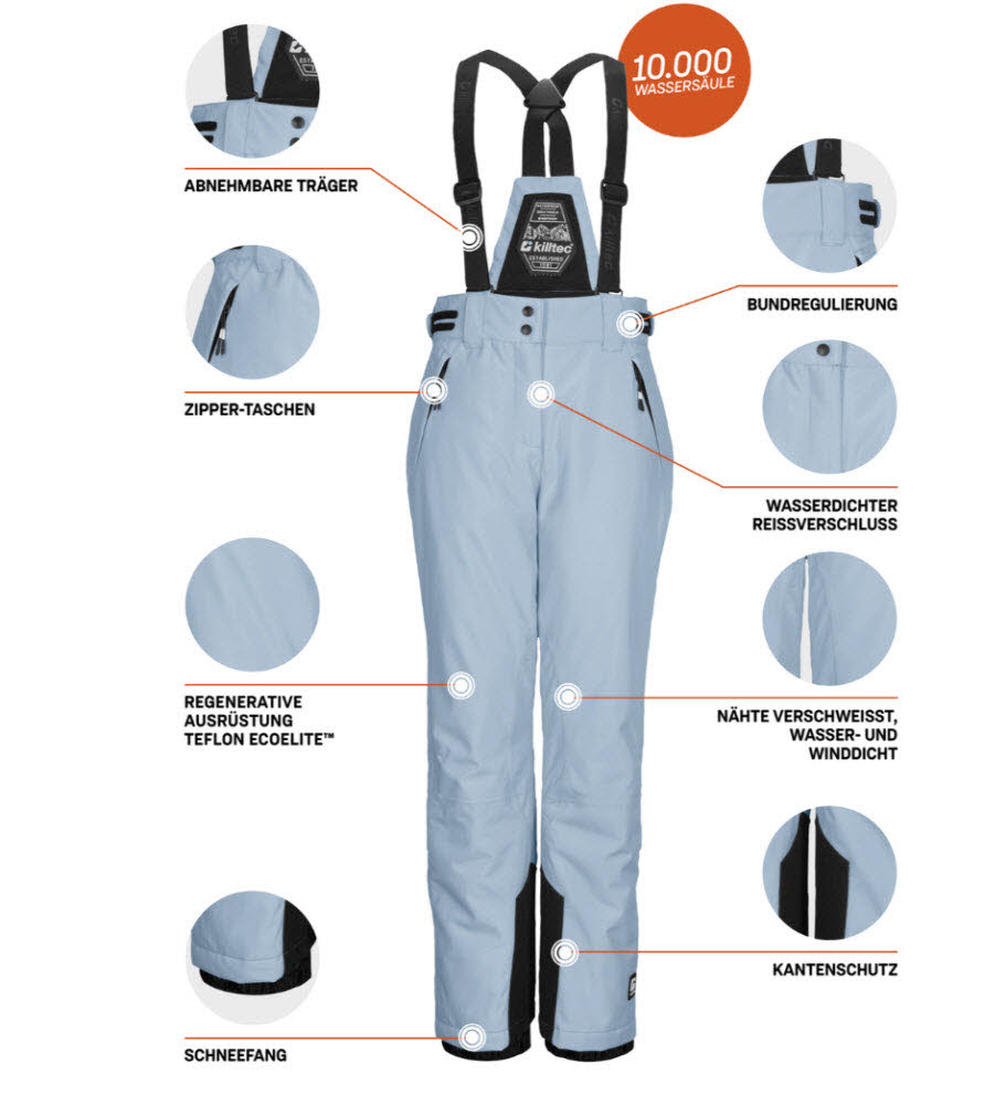 KSW 213 GRLS SKI PNTS