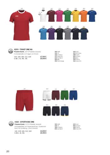JAKO SHOP Teamline SONIC