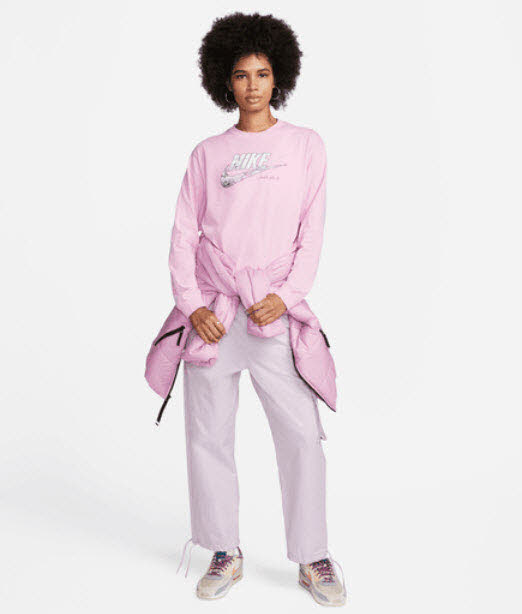 W NSW TEE OC 1 LS BOXY