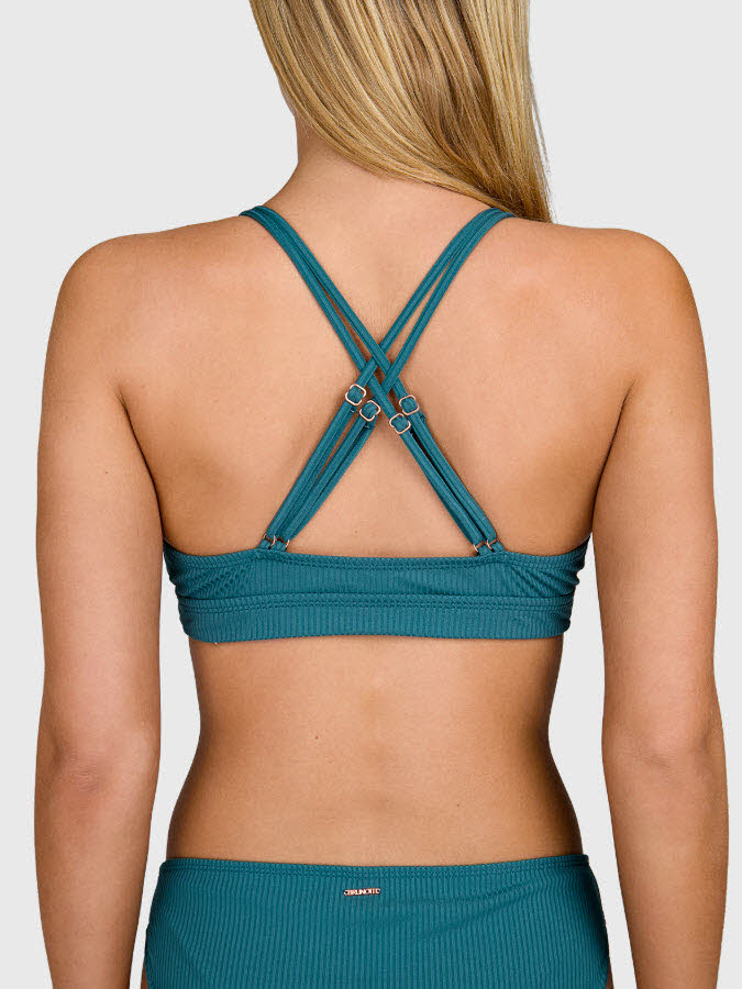 Delphinia-Rib Women Bikini Top