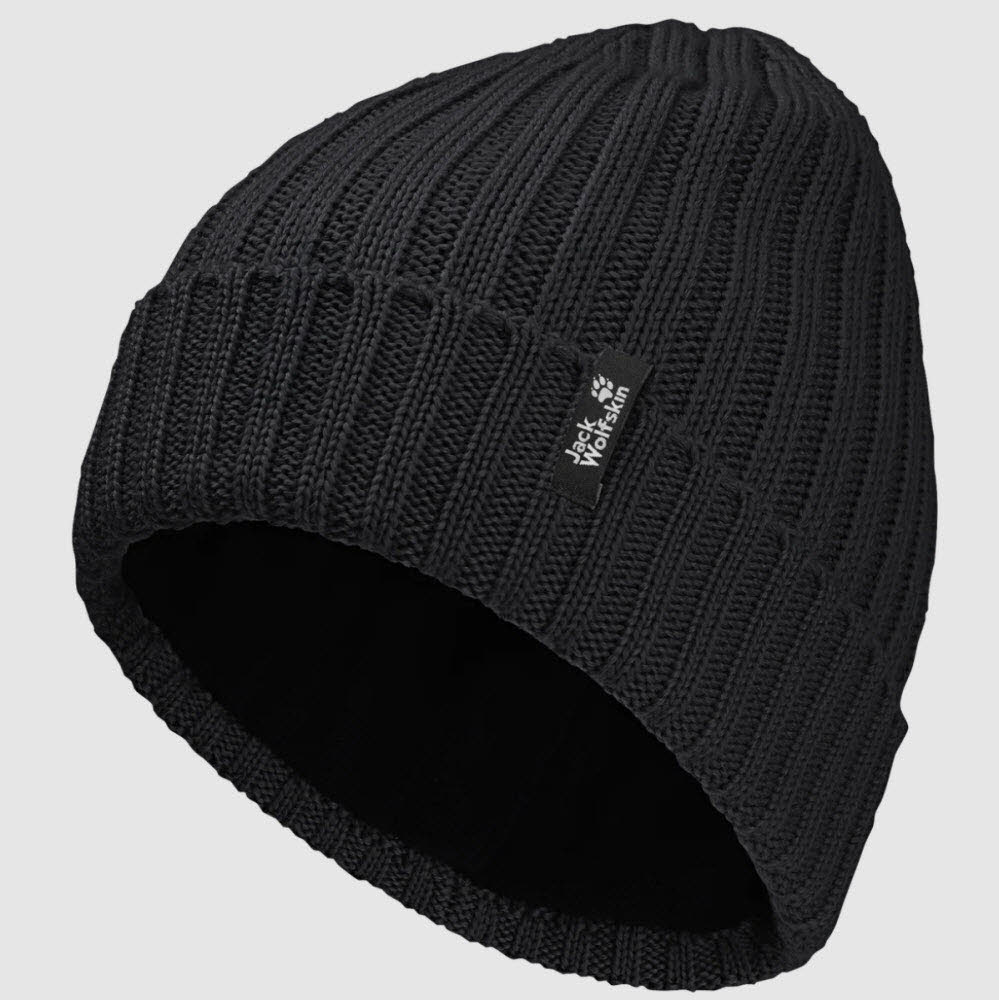 RIB KNIT BEANIE