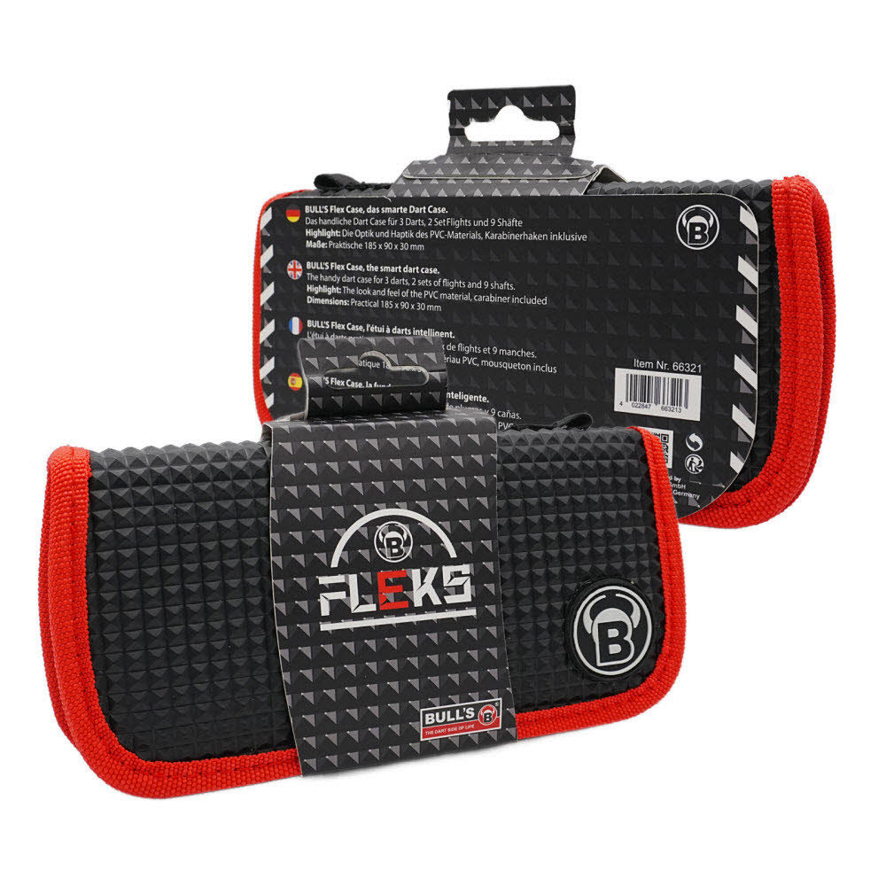 BULL'S Fleks Dartcase red