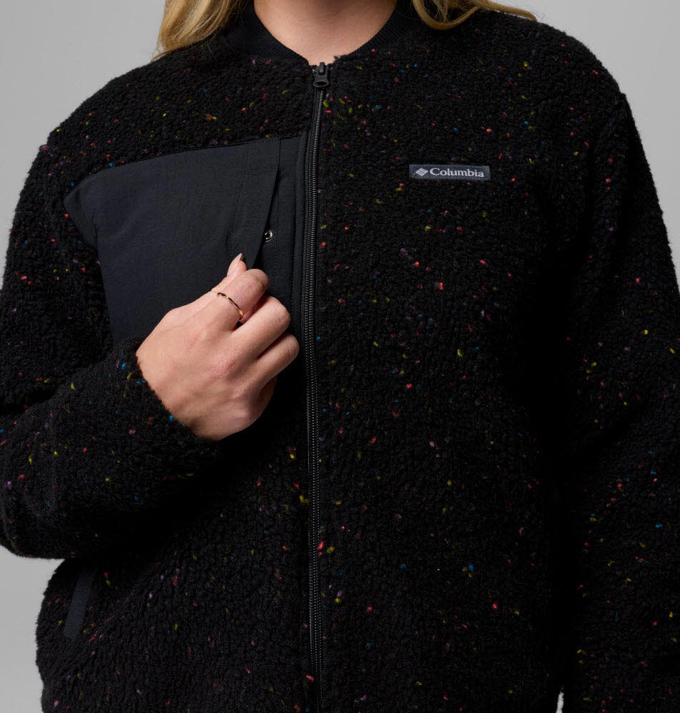 Stellar Path Fleece Bomber Full Zip
