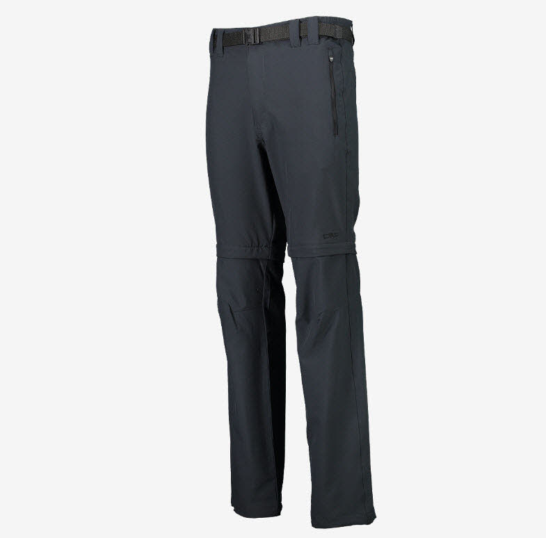 NOS MAN LONG PANT ZIP OFF,ANTRACITE