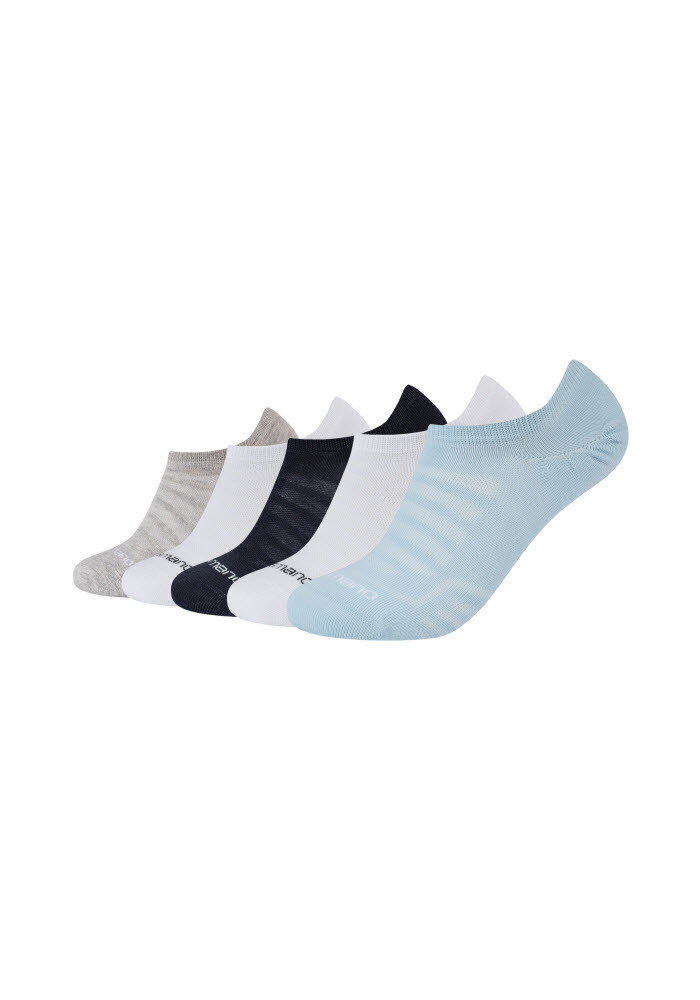 Unisex mesh ventilation No-Show 5p