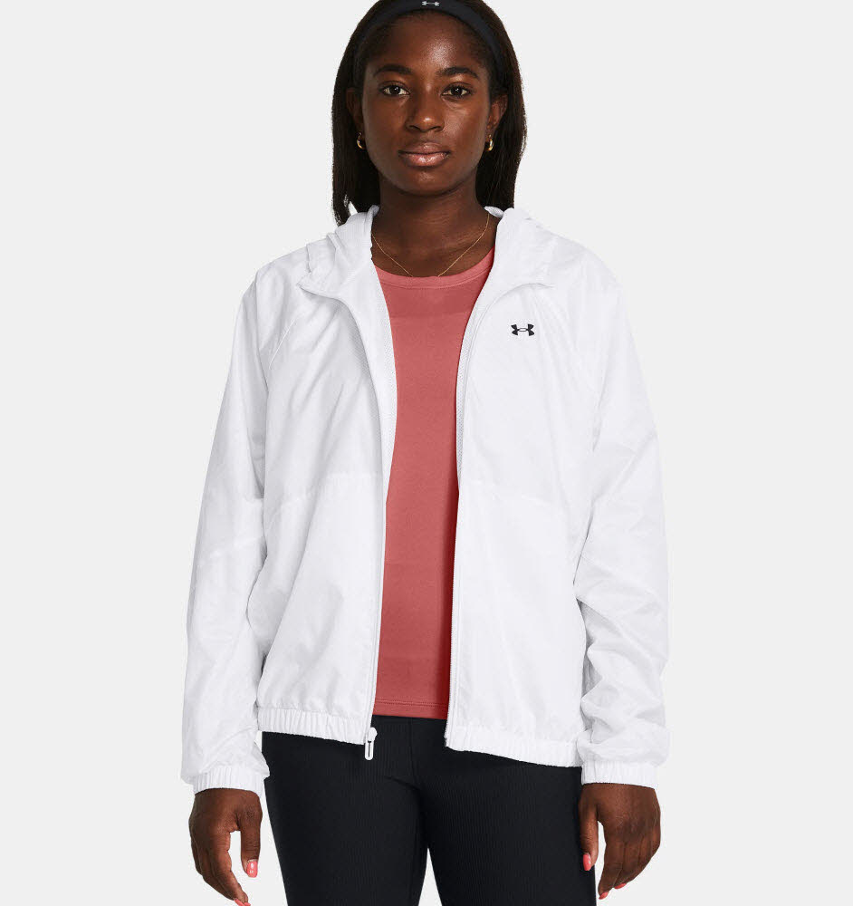 UA SPORT WINDBREAKER JKT-WHT