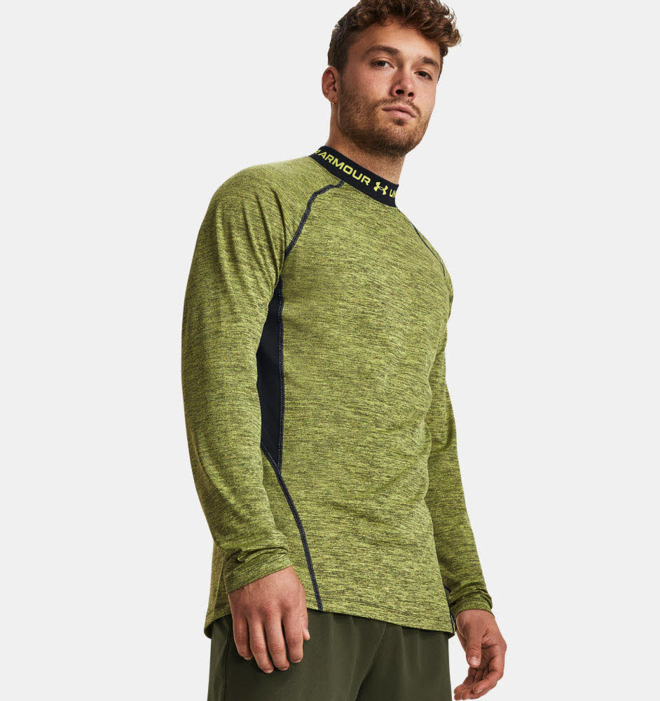 UA CG Armour Twist Mock-YLW