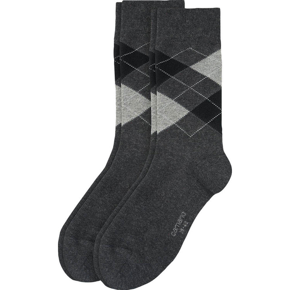 NOS Men Fashion Socks Argyle 2p
