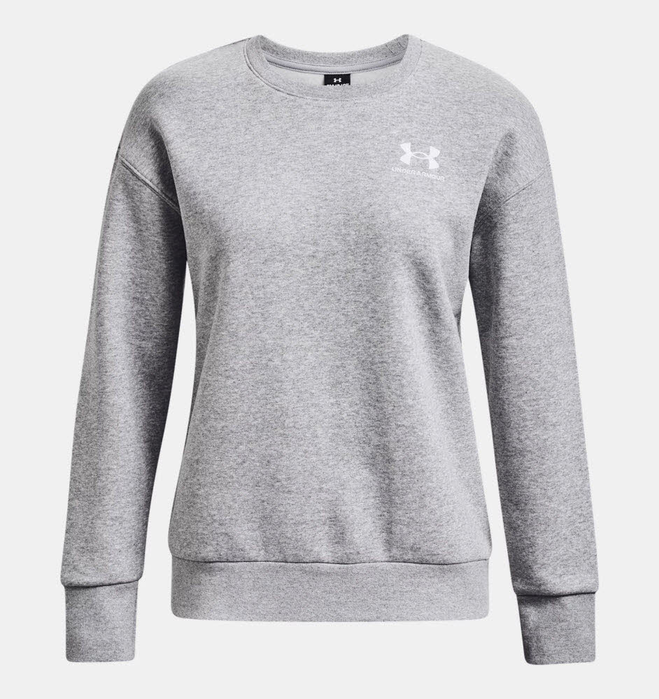 Essential Fleece Crew-GRY