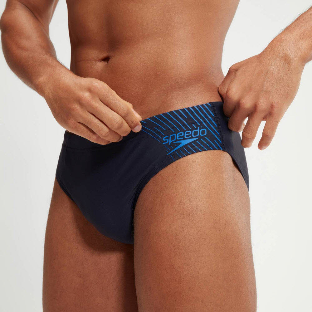 MEDLEY LOGO 7CM BRF AM NAVY/BL