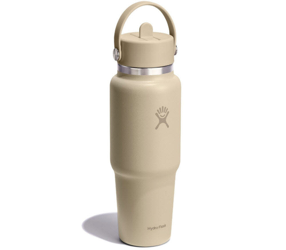 32 OZ WIDE FLEX STRAW TRAVEL BOTTLE
