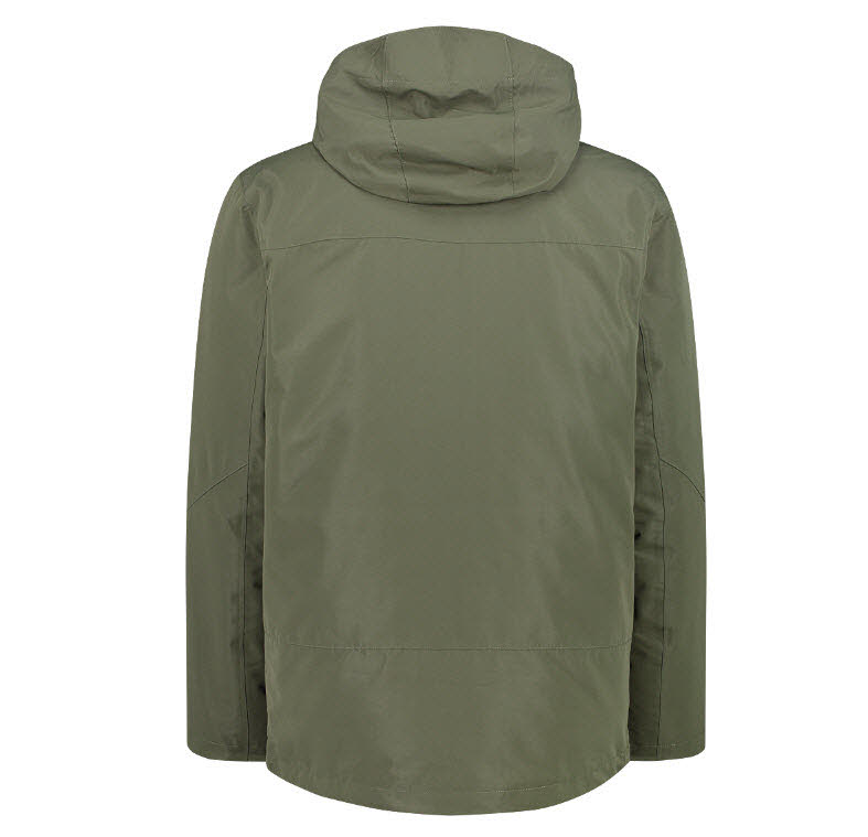 MAN JACKET ZIP HOOD DETACHABLE