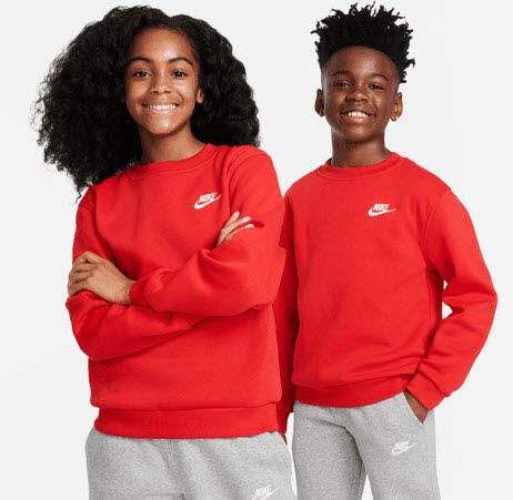 K NSW CLUB FLC CREW LS LBR