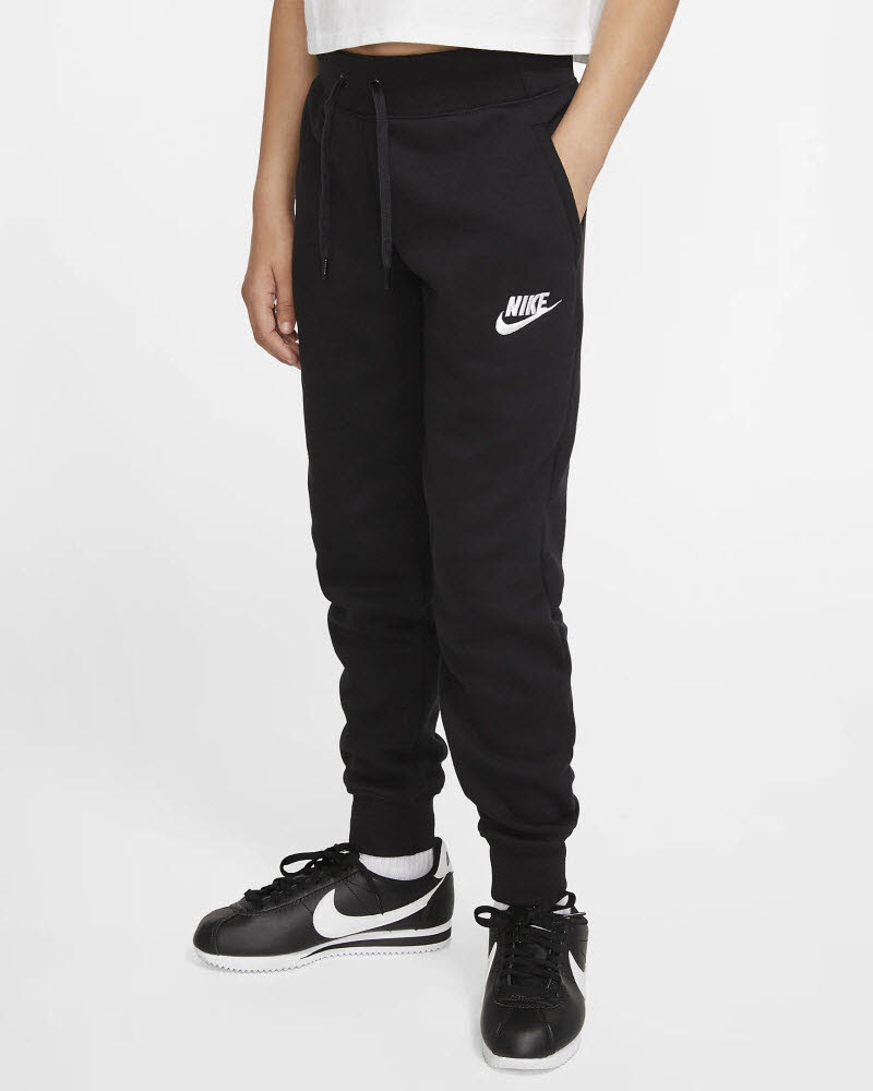 G NSW PE PANT,BLACK/WHITE