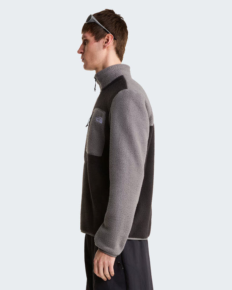 M YUMIORI 1/4 ZIP TNF BLACK/SMOCKED PEAR