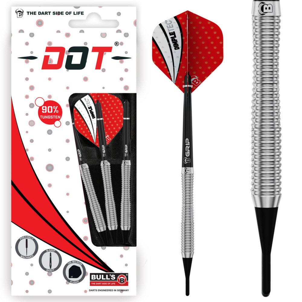 BULL'S Dot D2 90% Tungsten Soft Dart | 1