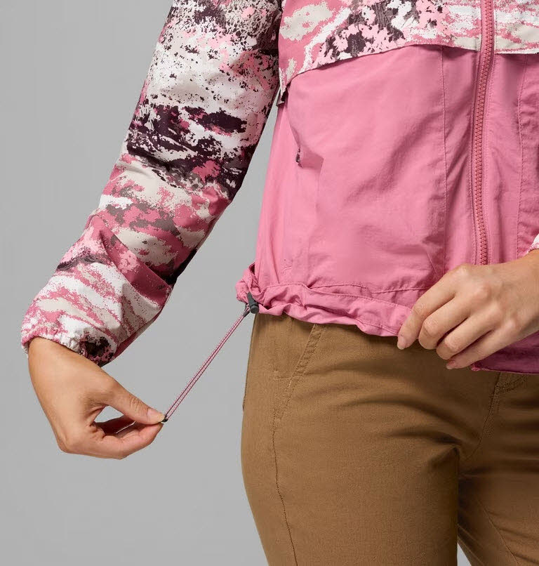 Spire Valley Printed Windbreaker