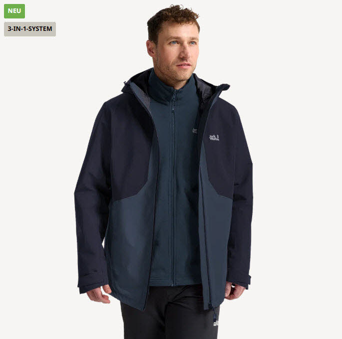 STONETRAIL 3IN1 JKT M