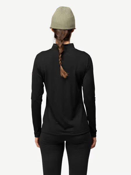 BREEZE MERINO 150 ZIP NECK WMN