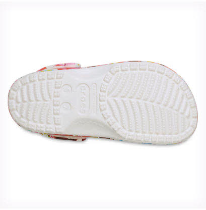 Classic Painted Floral Clog