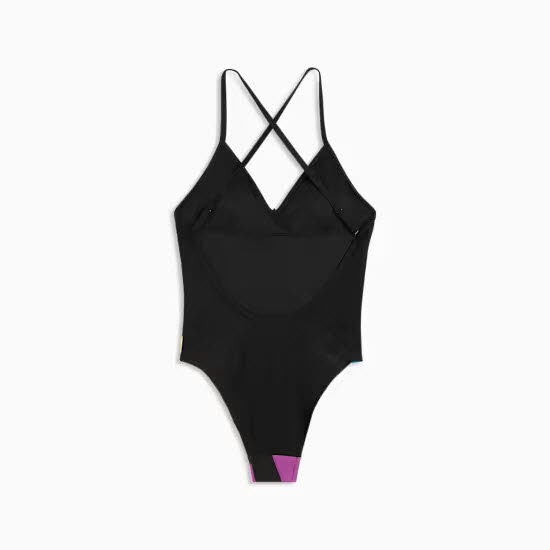 Placed Print Swimsuit