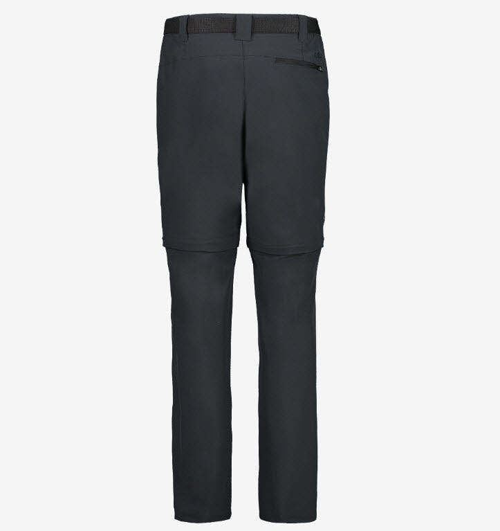 NOS WONMAN LONG PANT ZIP OFF,ANTRACITE