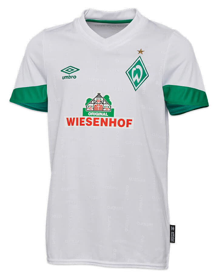 Werder Bremen Away Jersey SS Jnr