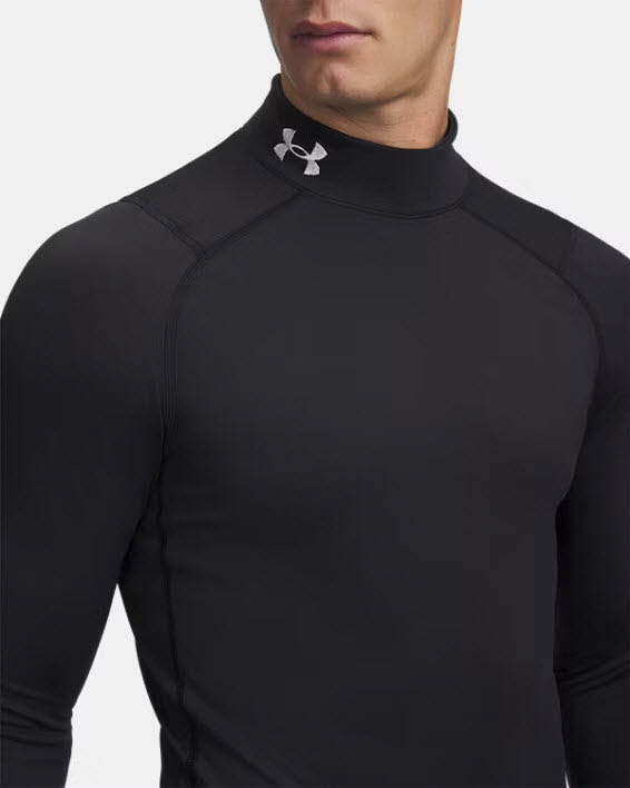 NOS UA CG Armour Fitted Mock-BLK