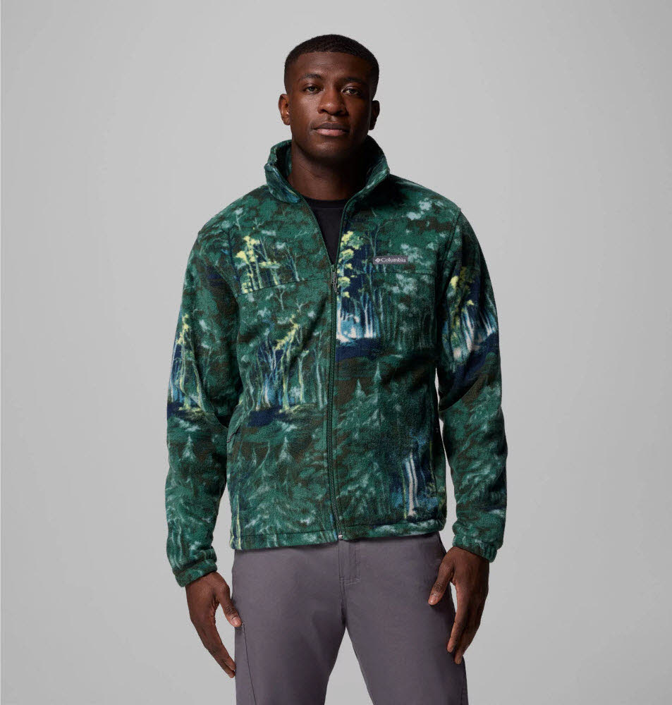 Steens Mount Print Fleece Jkt
