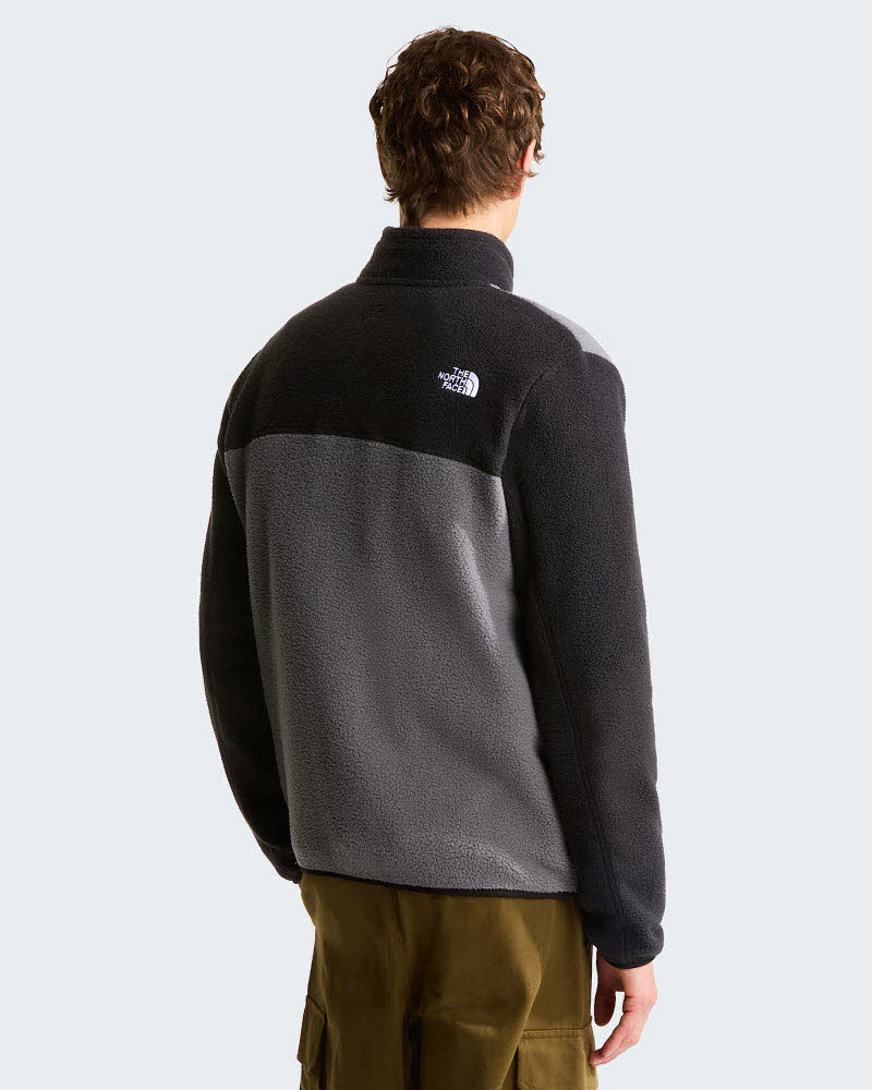 M YUMIORI FULL ZIP SMOCKED PEARL/TNF BLA