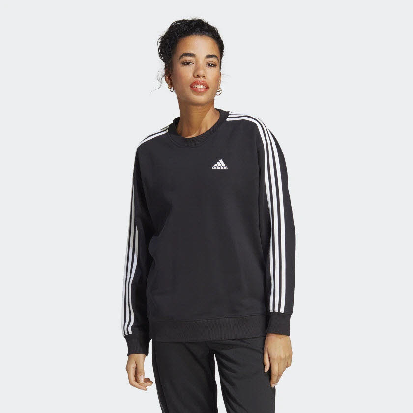 W 3S FT SWT,BLACK/WHITE