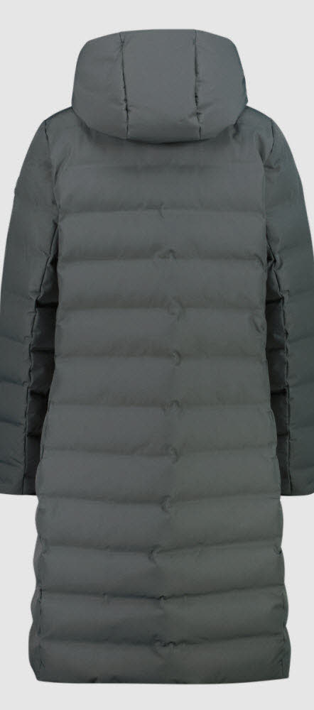 WOMAN COAT FIX HOOD