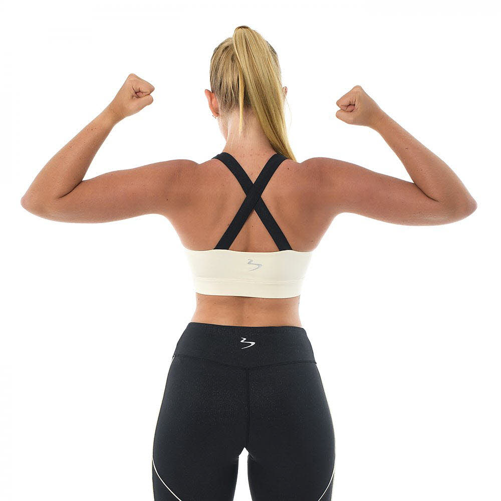 SHIMMER HIGH NECK BRA, Women's,san