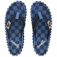 GUMBIES Blue Checker