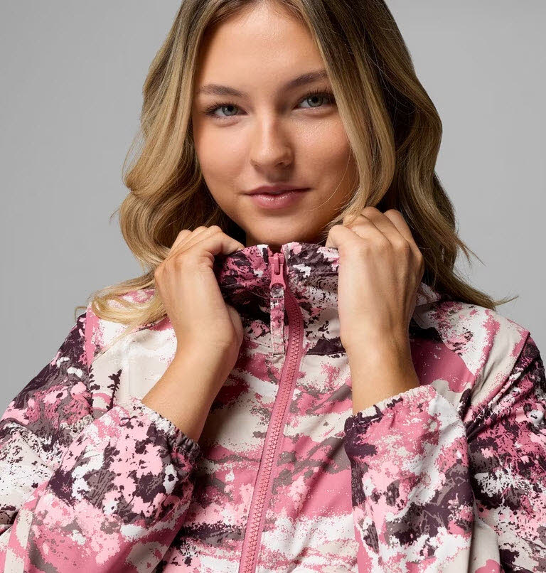 Spire Valley Printed Windbreaker