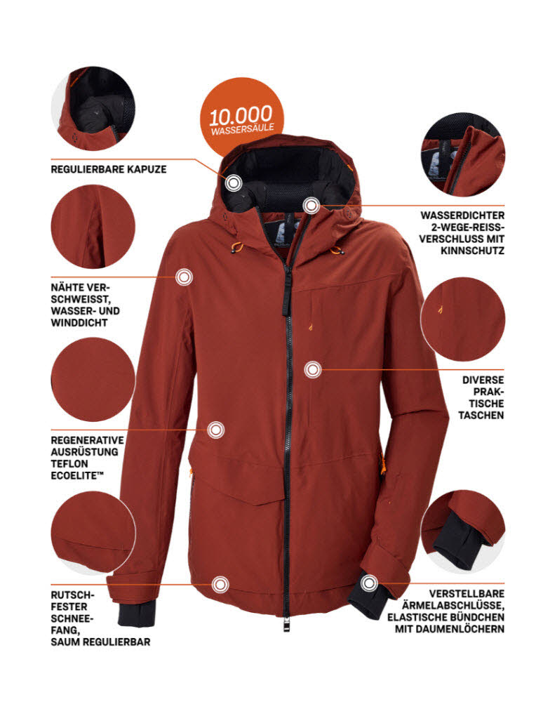 KSW 72 MN SKI JCKT