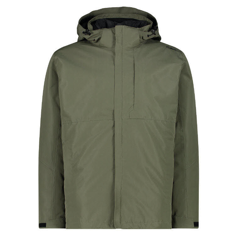 MAN JACKET ZIP HOOD DETACHABLE