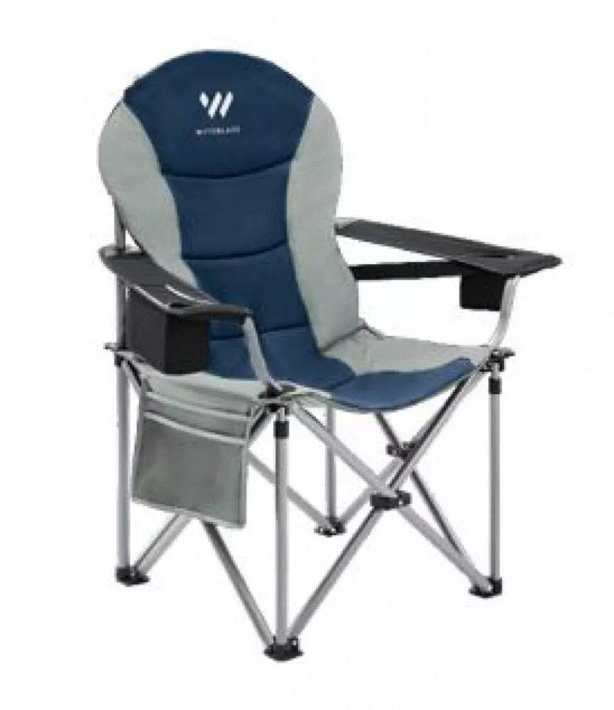 DE LUXE CAMPING CHAIR, Unisex,blau-