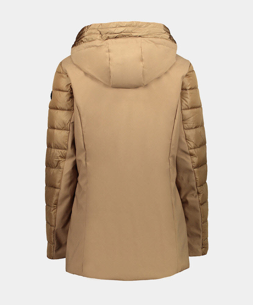 Woman Mid Jacket Fix Hood