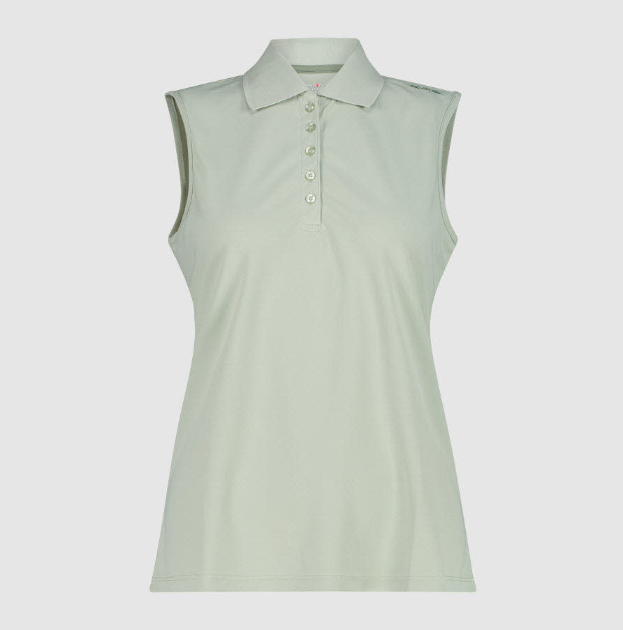 WOMAN POLO SLEEVELESS