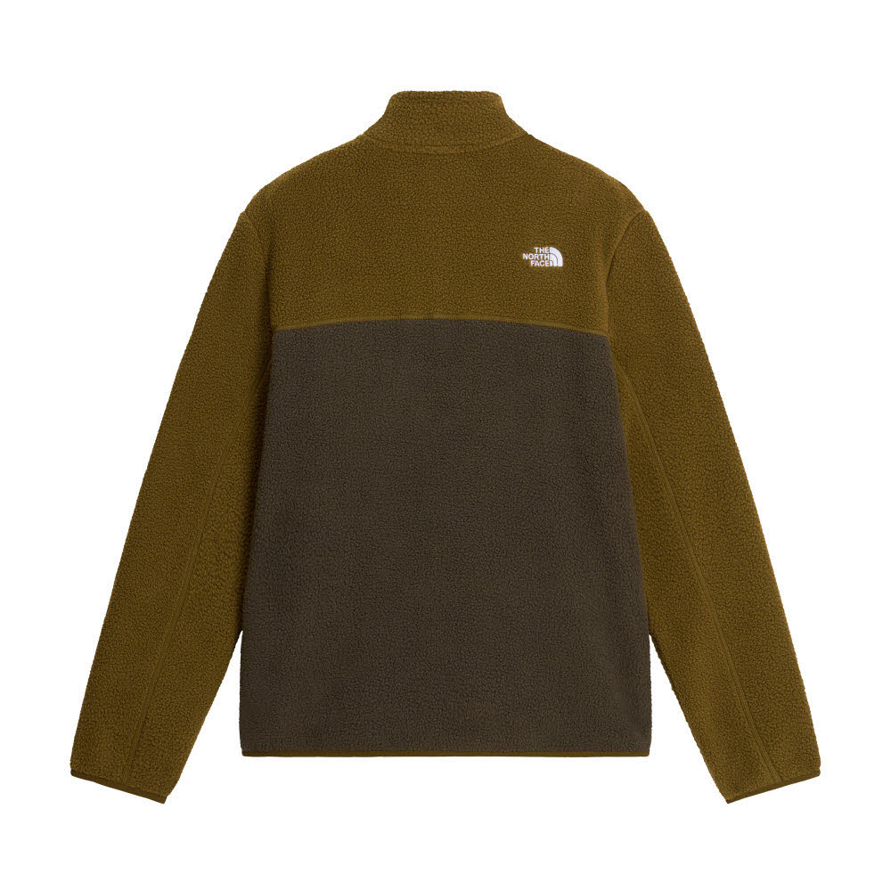 M YUMIORI 1/4 ZIP New Taupe Green/Carawa