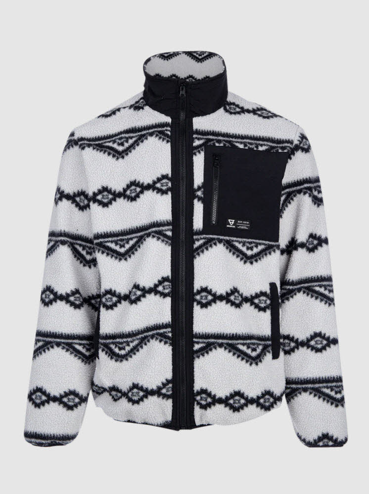 Kevio-Zip Men Urban Fleece