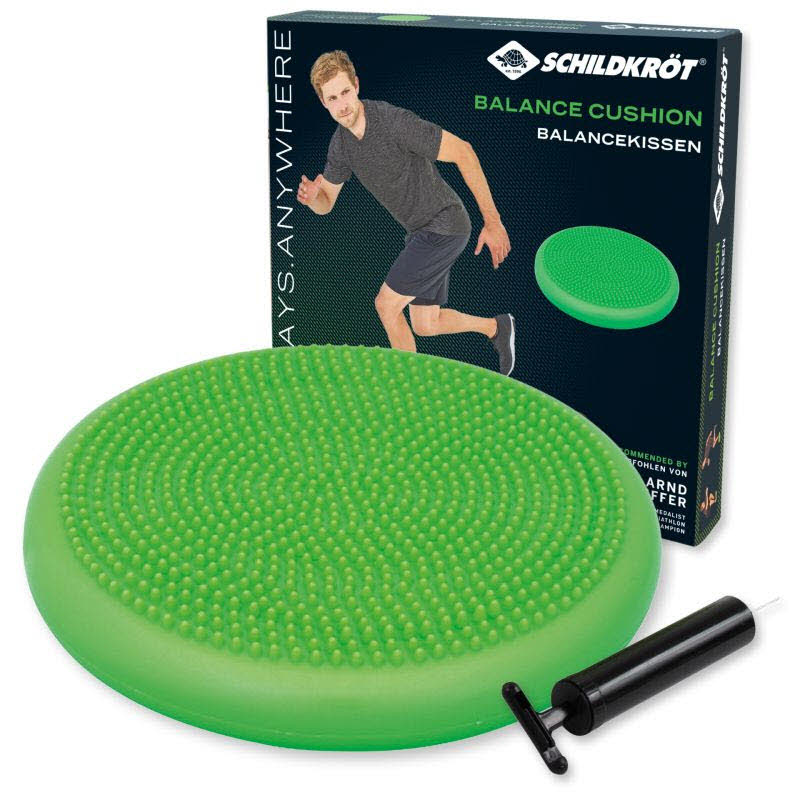 BALANCE-KISSEN, (green), inkl. Hand