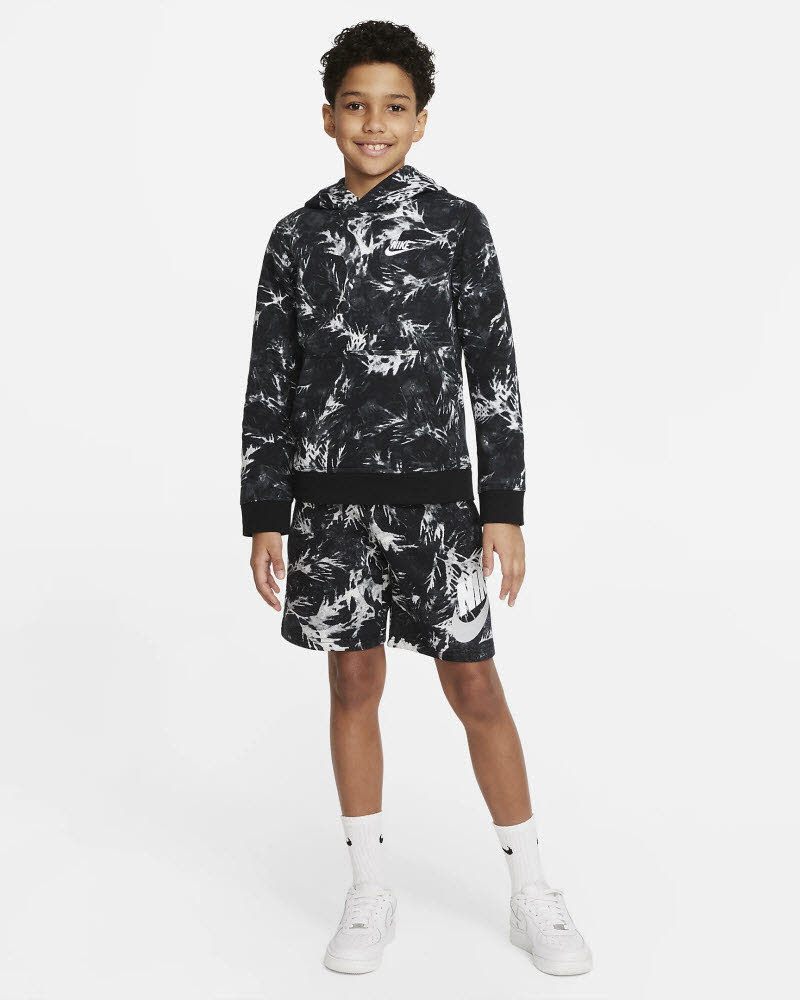 B NSW WASHED AOP FT SHORT