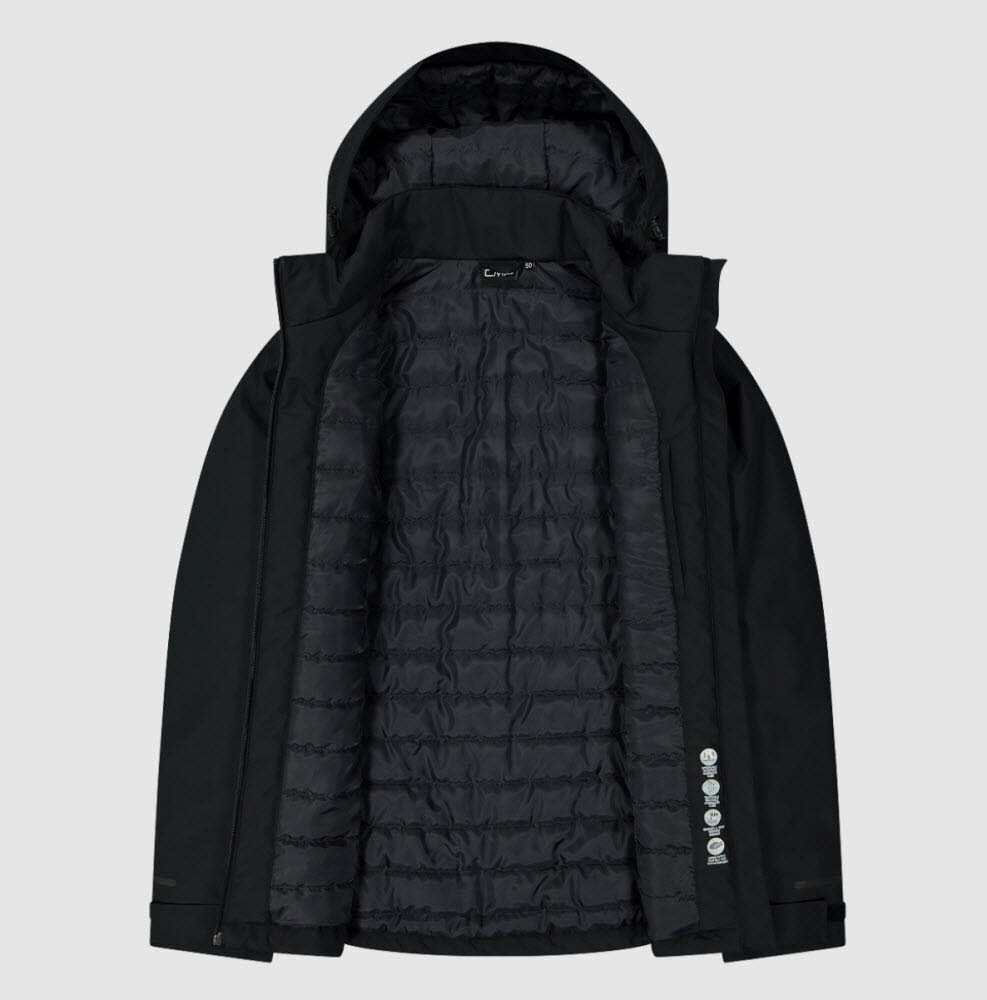 MAN JACKET ZIP HOOD